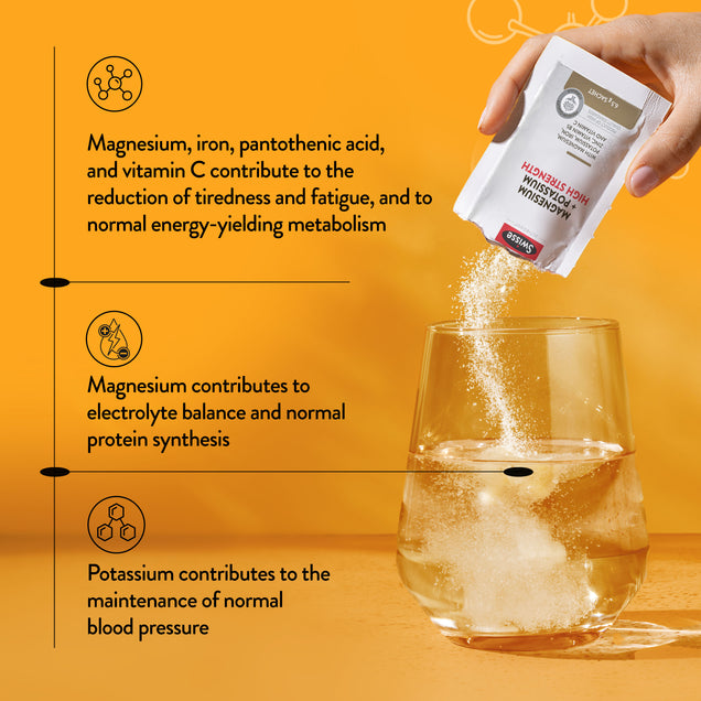 Swisse Magnesium and Potassium Strong supplement - Swisse UK